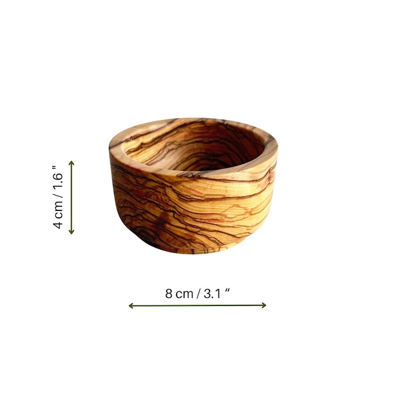 Handcrafted Olive Wood Snack Bowl – Rustic Mediterranean Serving Dish