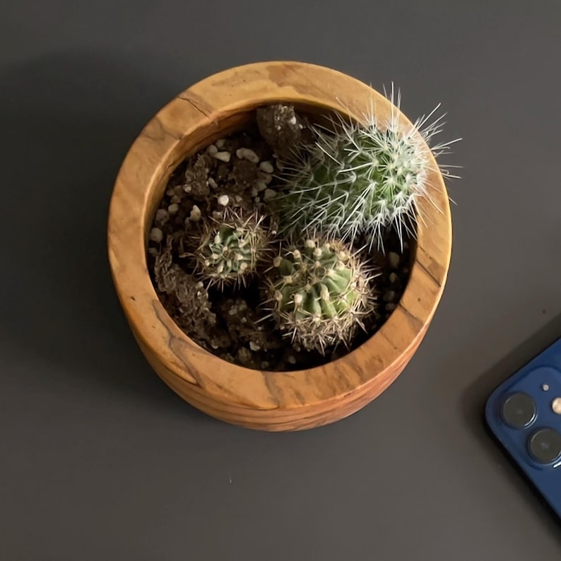 Handcrafted Olive Wood Snack Bowl – Rustic Mediterranean Serving Dish