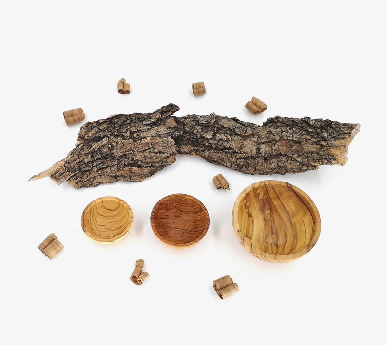Olive Wood Mini Bowls - Olivewood Pens